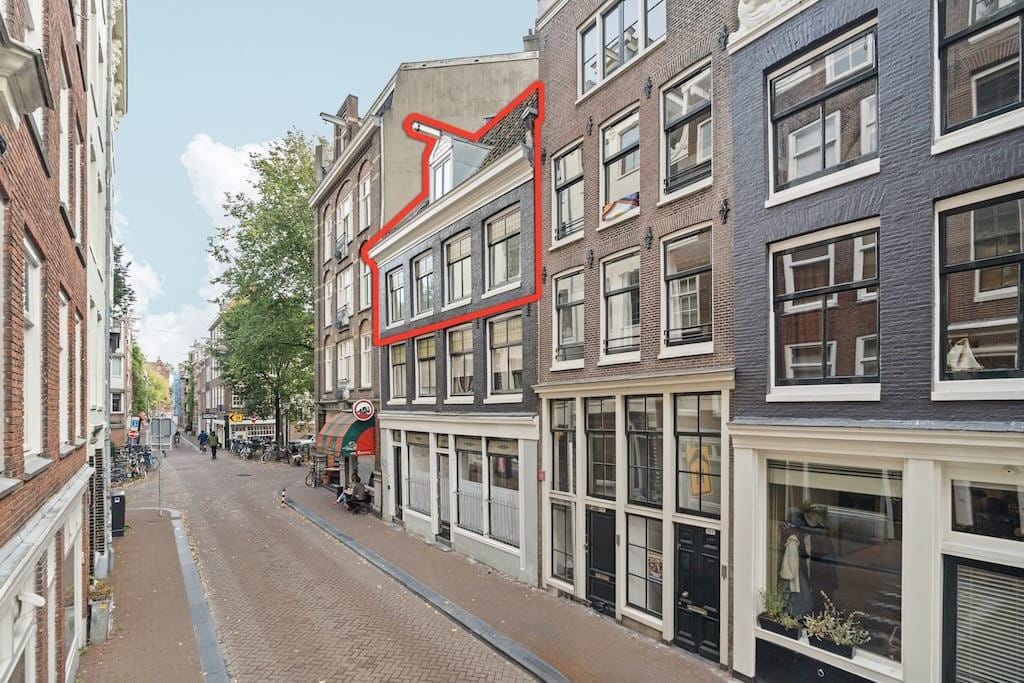 Foto van Koningsstraat 522, Amsterdam