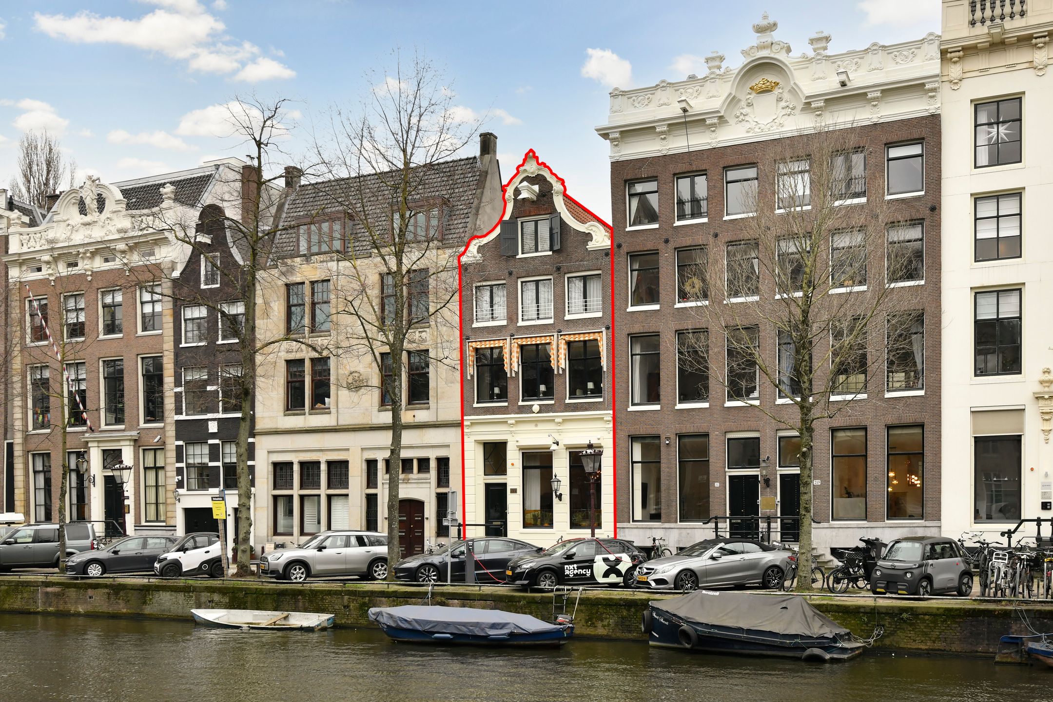 Foto van Keizersgracht 215, Amsterdam
