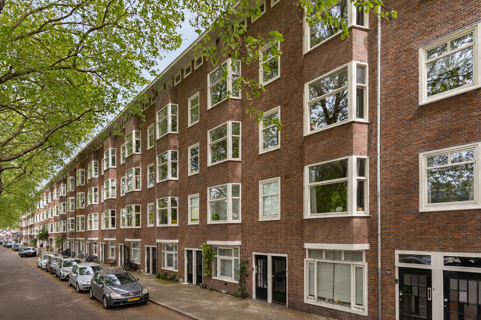 Foto van Westlandgracht 1952, Amsterdam