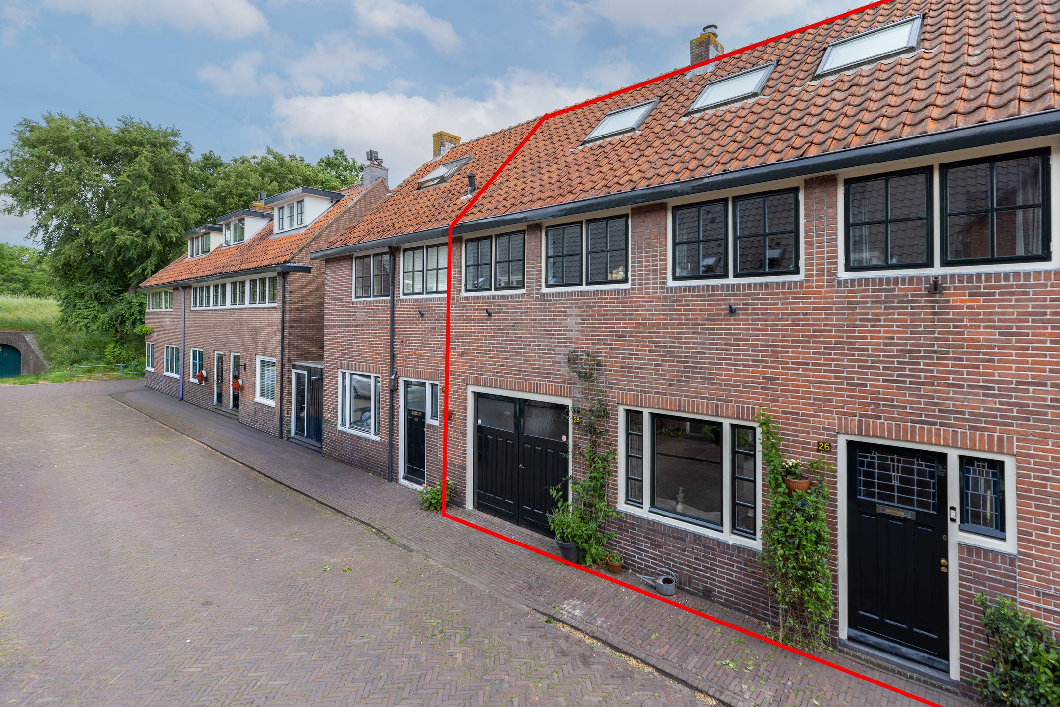 Foto van Huizerpoortstraat 26, Naarden