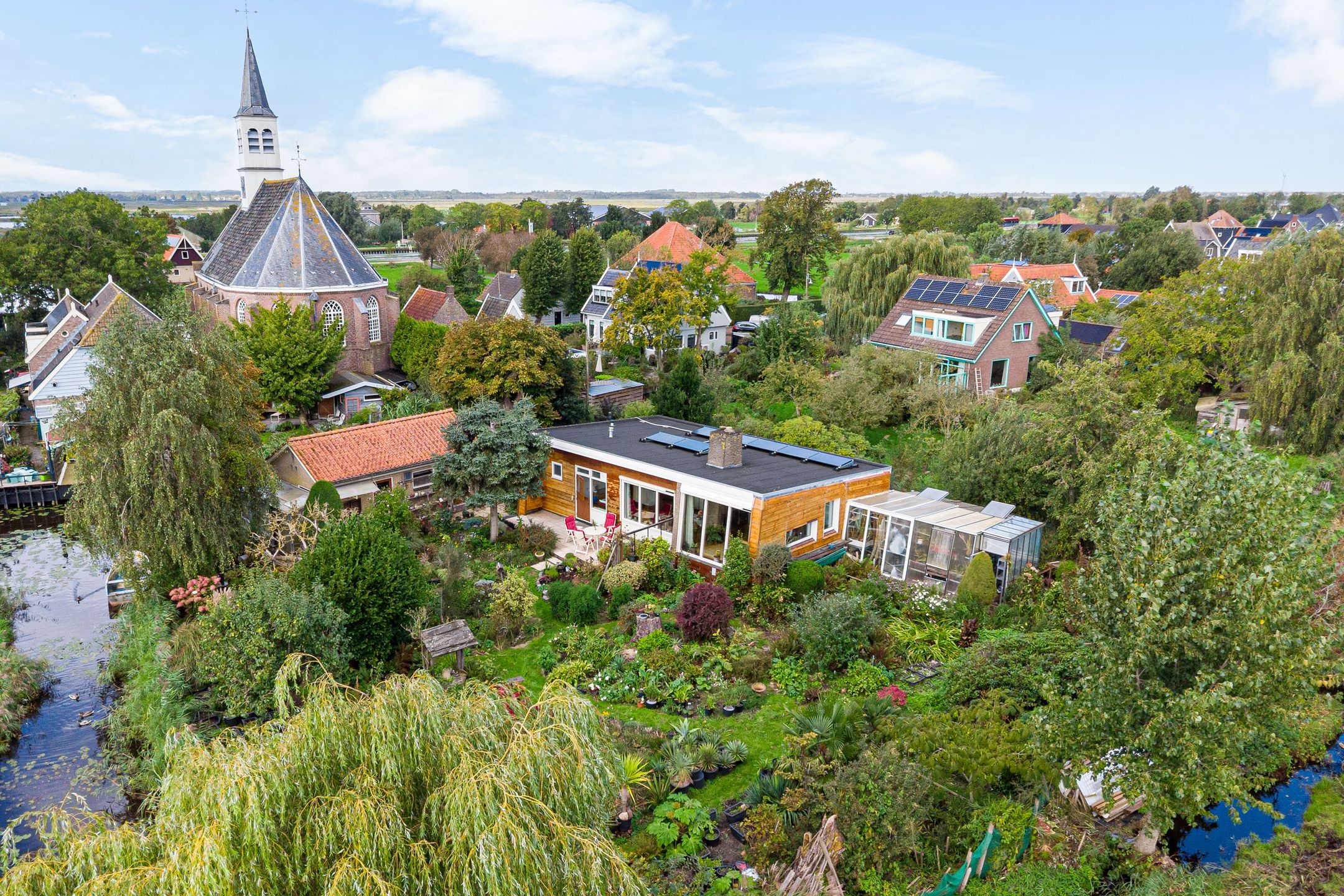 Foto van Dorpsstraat 35, Watergang