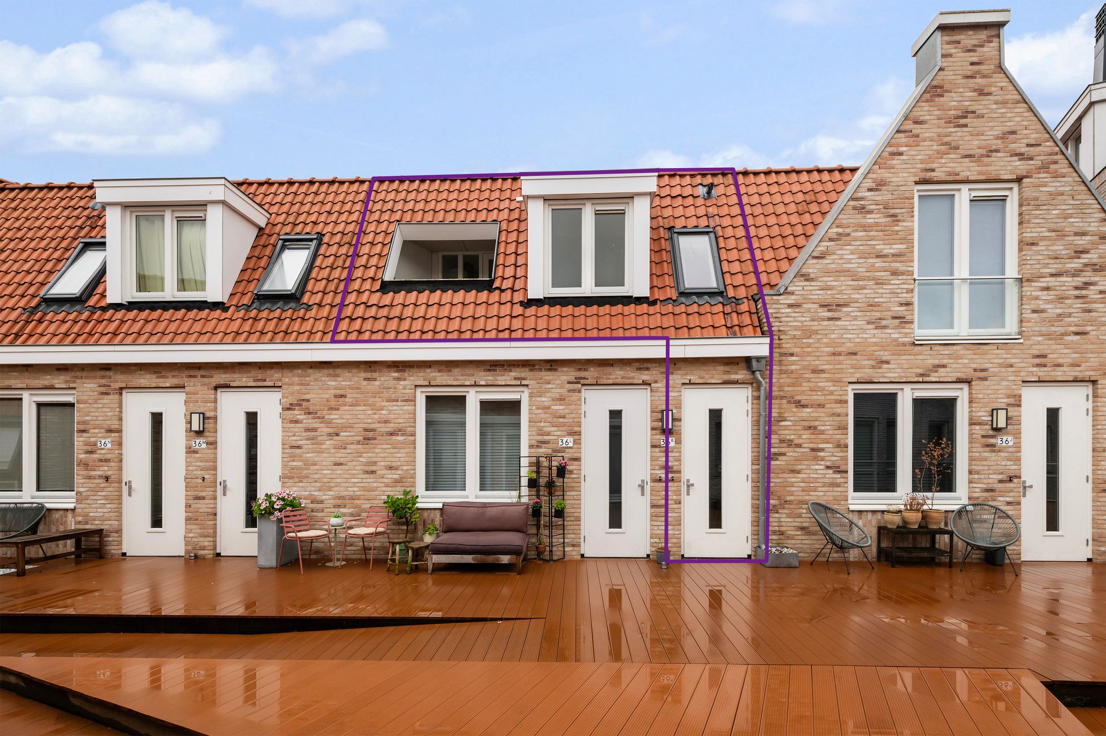 Foto van Nieuwe Noord 36K, Hoorn (NH)