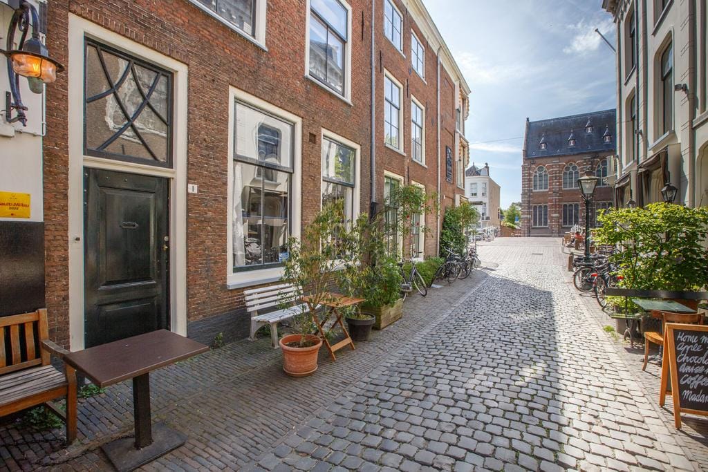 Foto van Kloksteeg 1, Leiden
