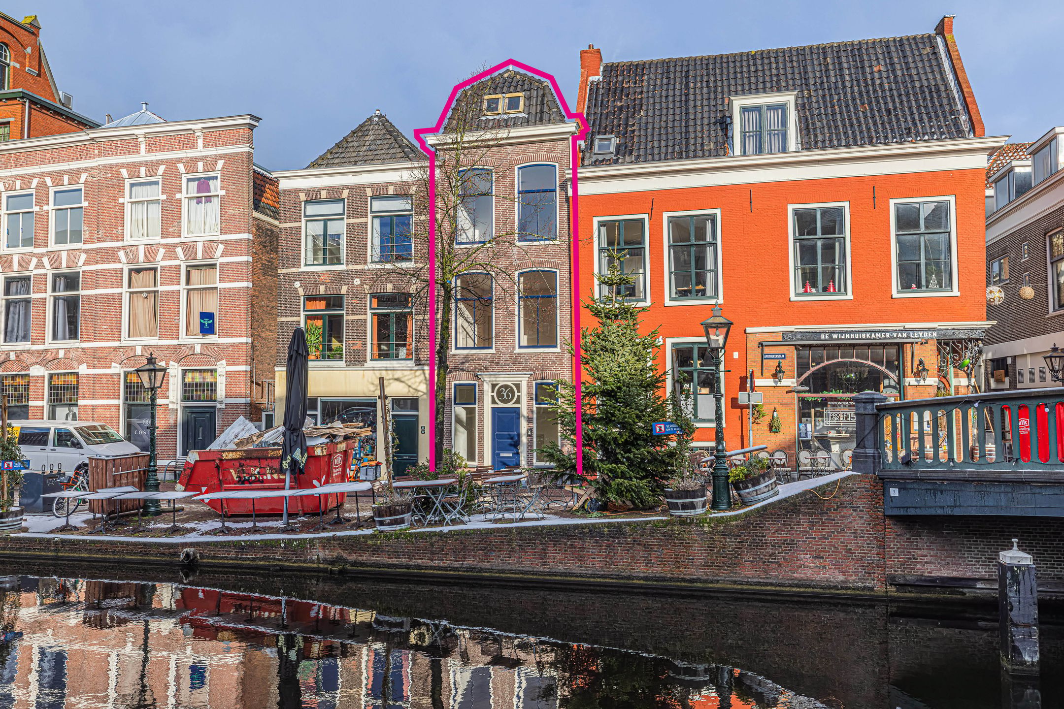 Foto van Apothekersdijk 36, Leiden