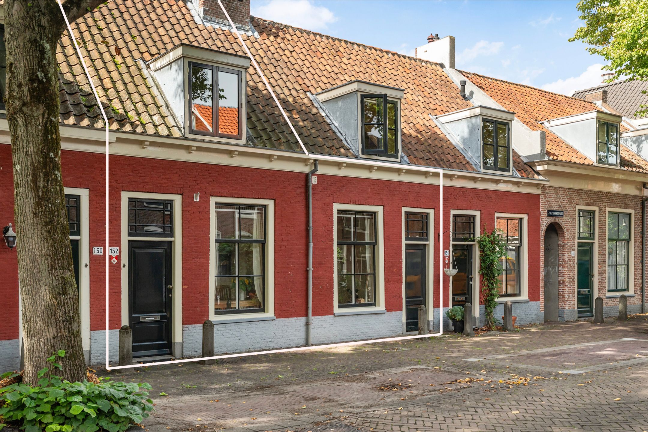 Foto van Uiterstegracht 152, Leiden