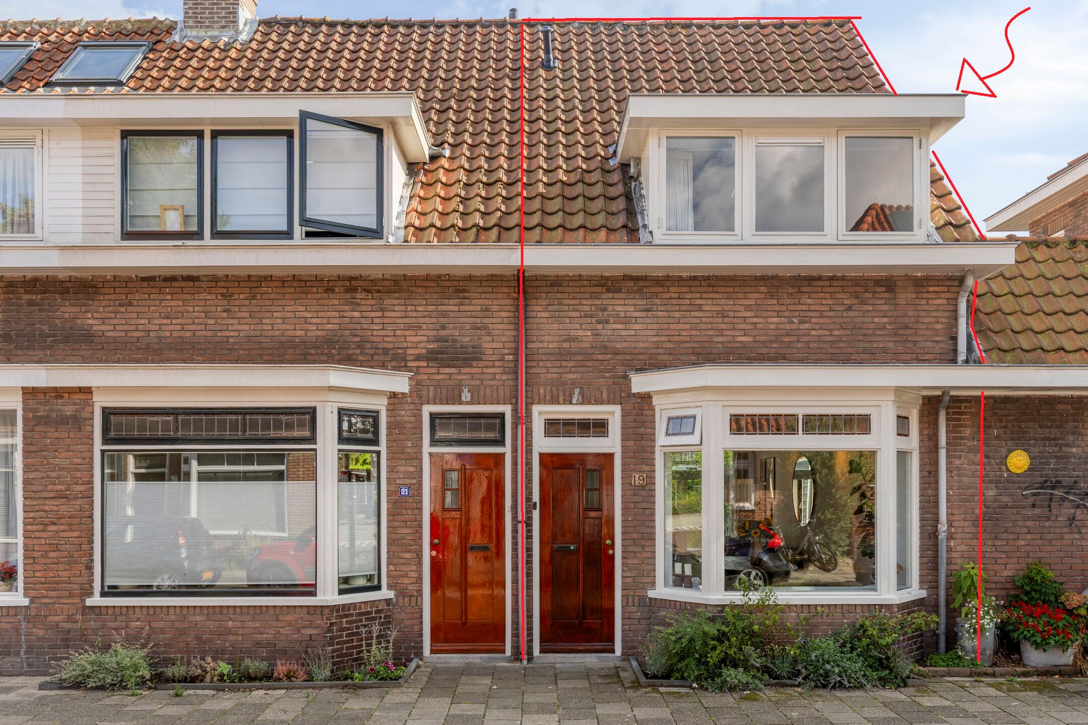 Foto van Gerard Brandtstraat 19, Leiden