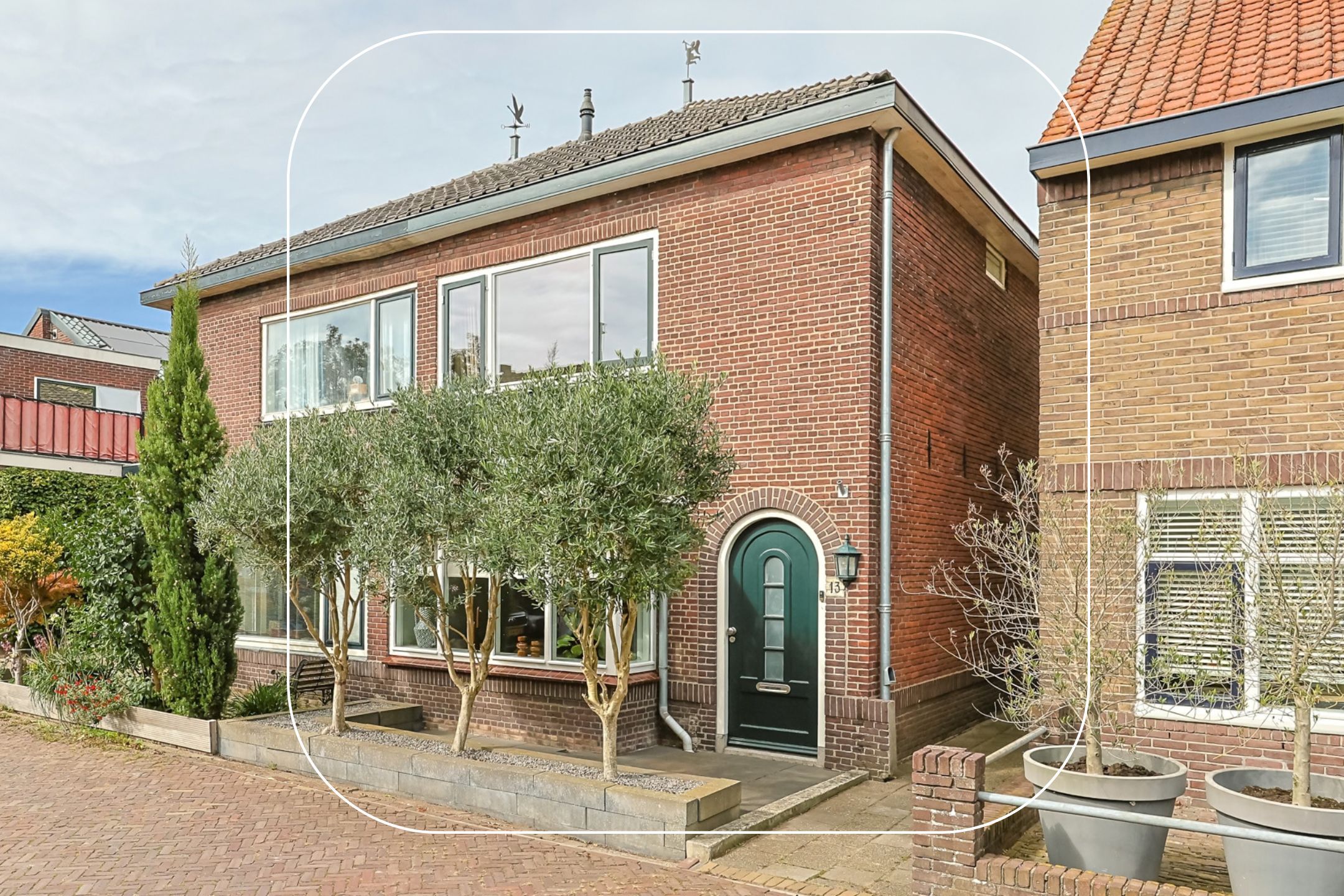Foto van Burgemeester Hoogenboomstraat 13, Zwammerdam