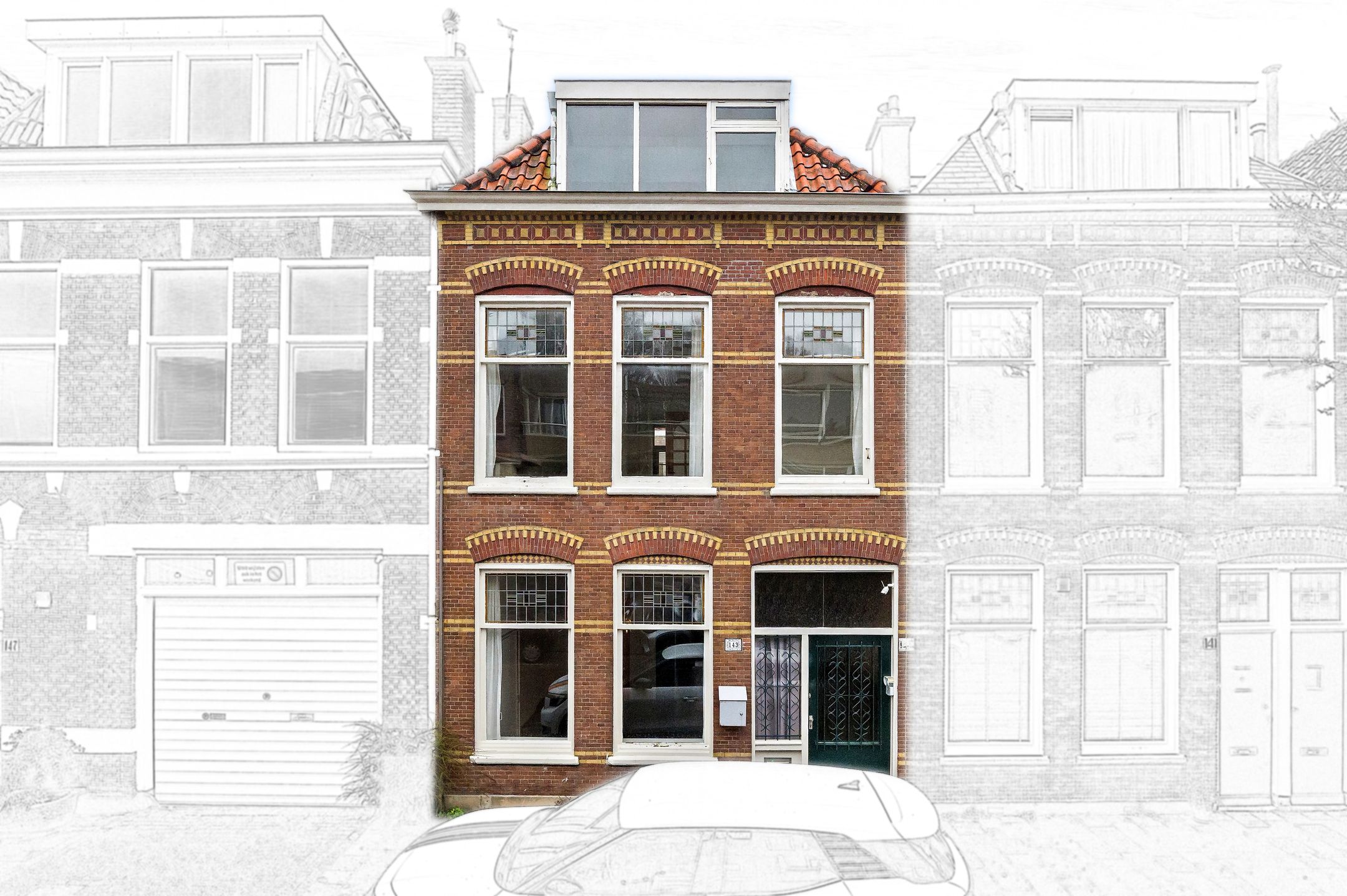 Foto van Vijzelstraat 143, Den Haag