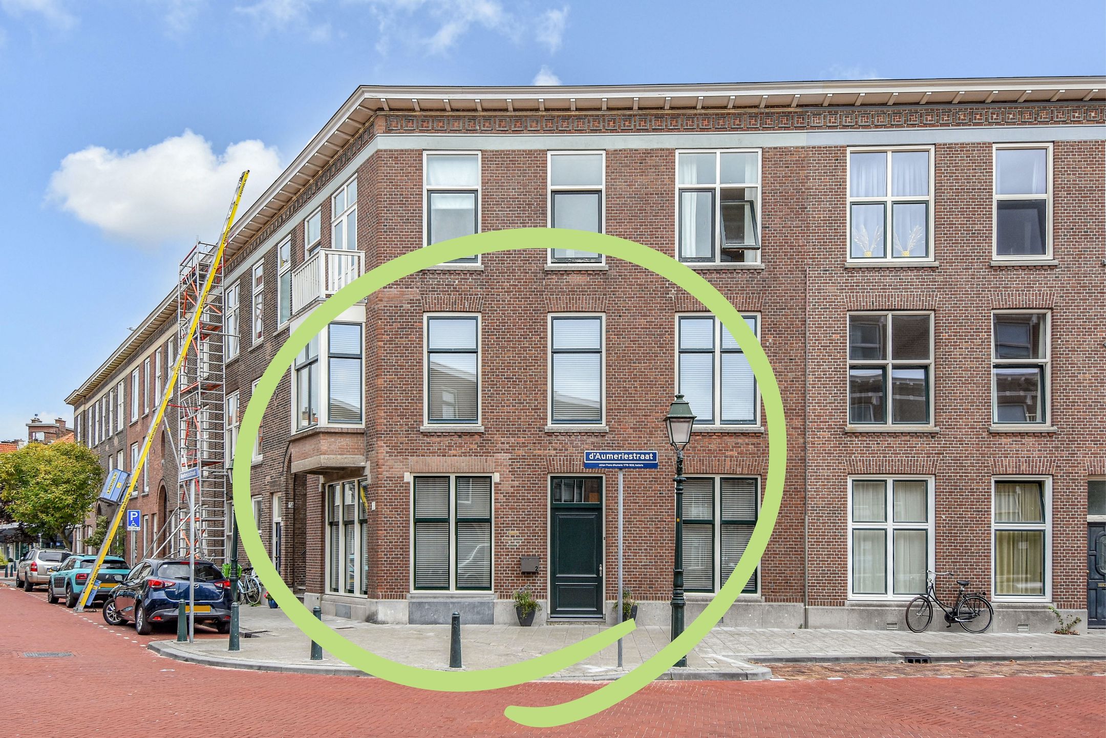 Foto van d'Aumeriestraat 2, Den Haag