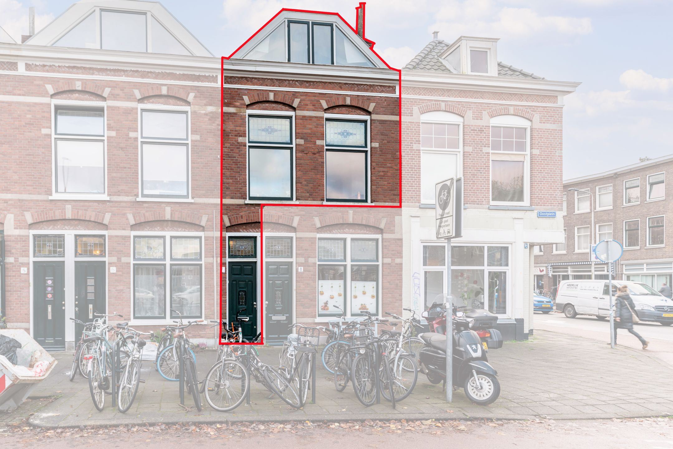 Foto van Oostplein 7, Delft