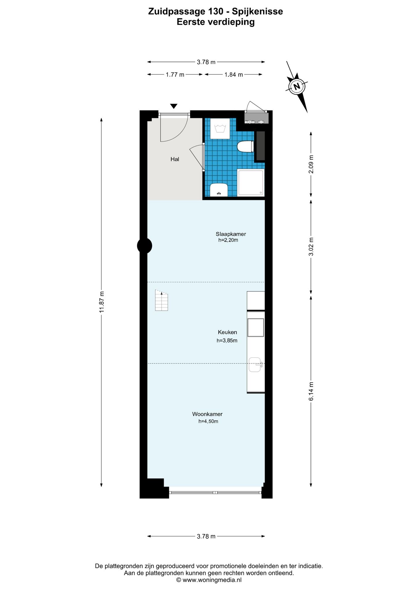 Foto van Zuidpassage 130, Spijkenisse