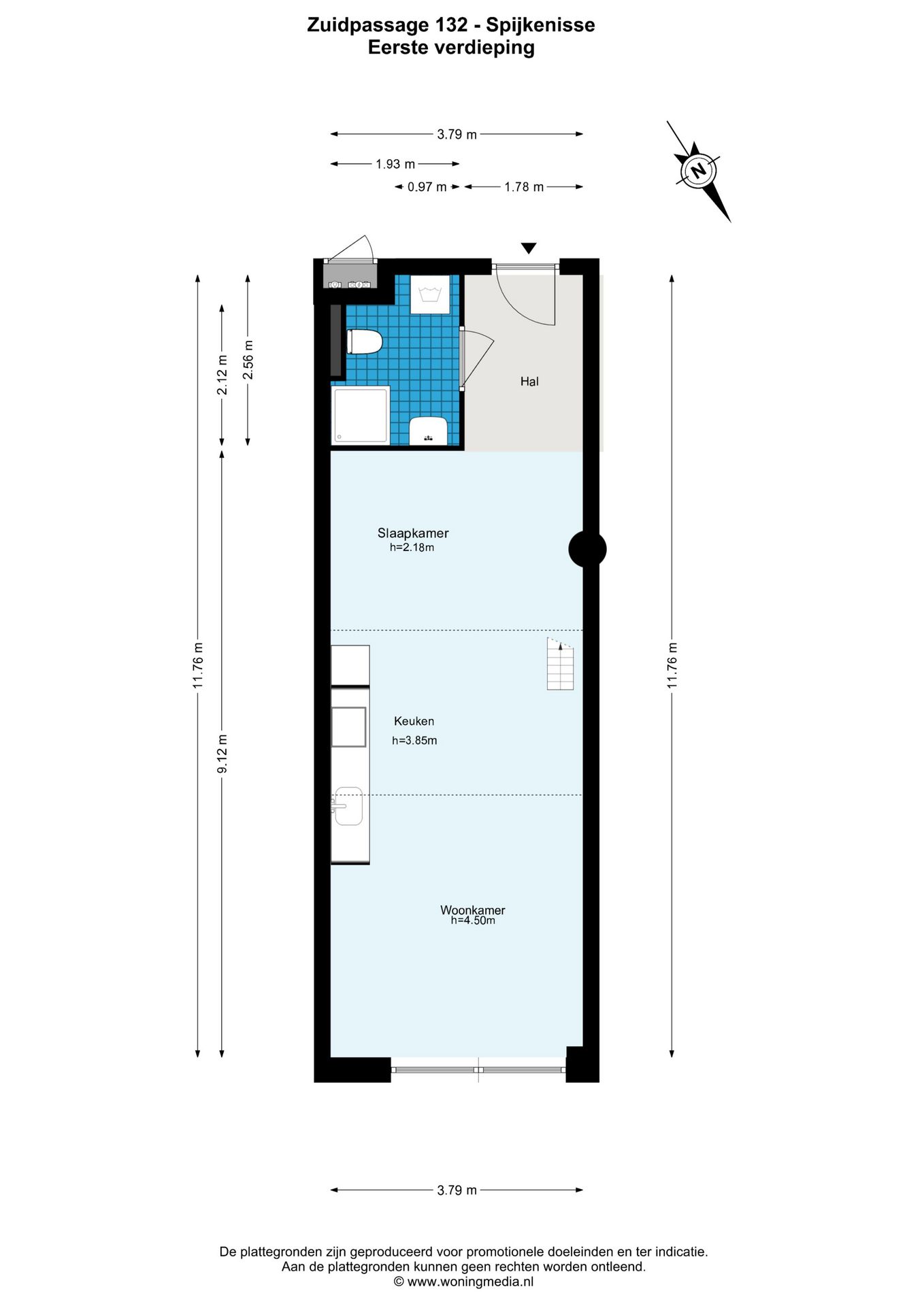 Foto van Zuidpassage 132, Spijkenisse