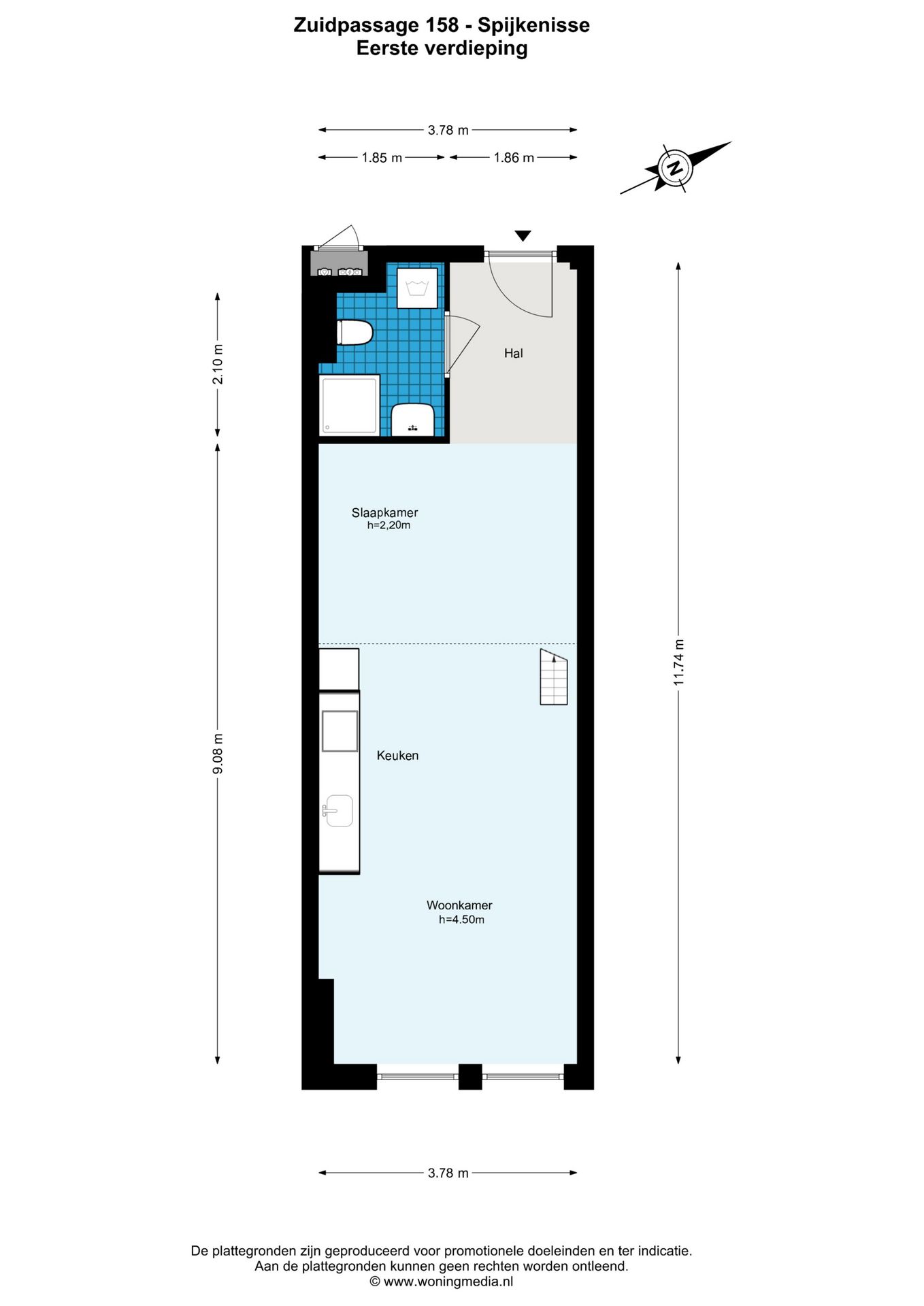Foto van Zuidpassage 158, Spijkenisse