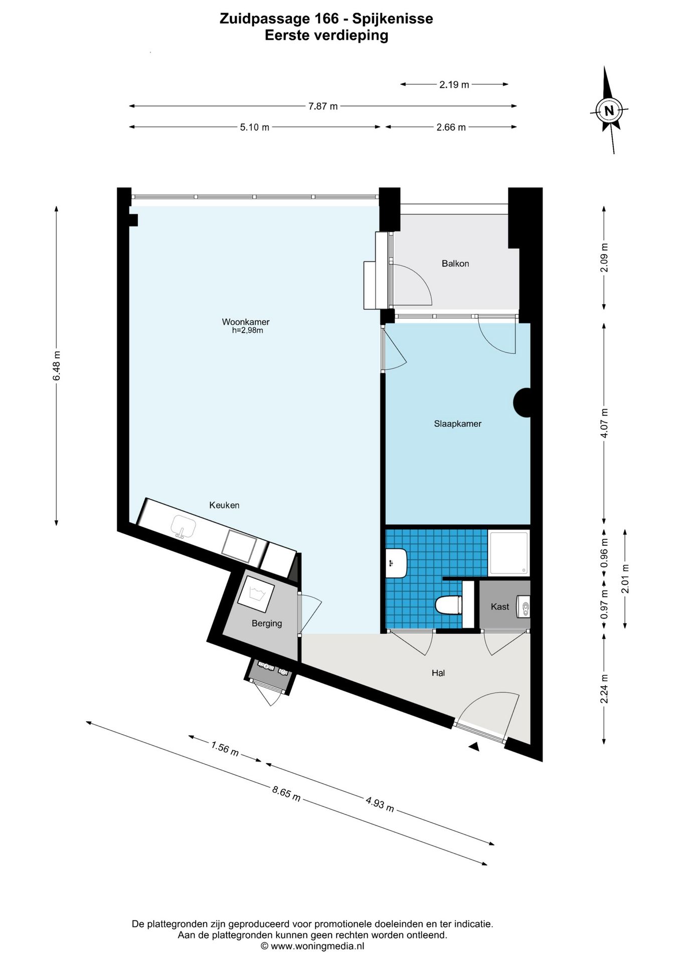 Foto van Zuidpassage 166, Spijkenisse