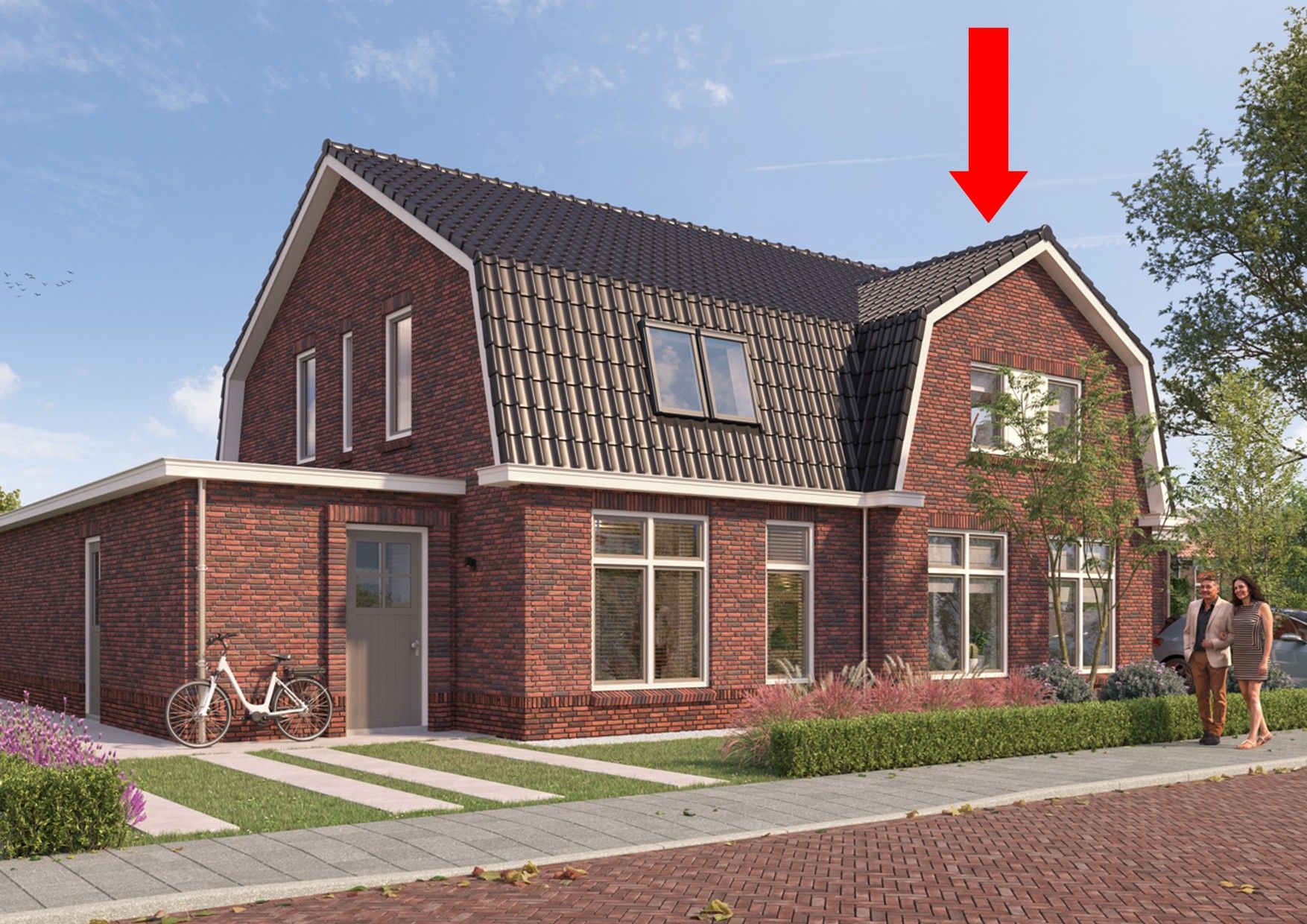 Foto van van Damstraat 12, Putten