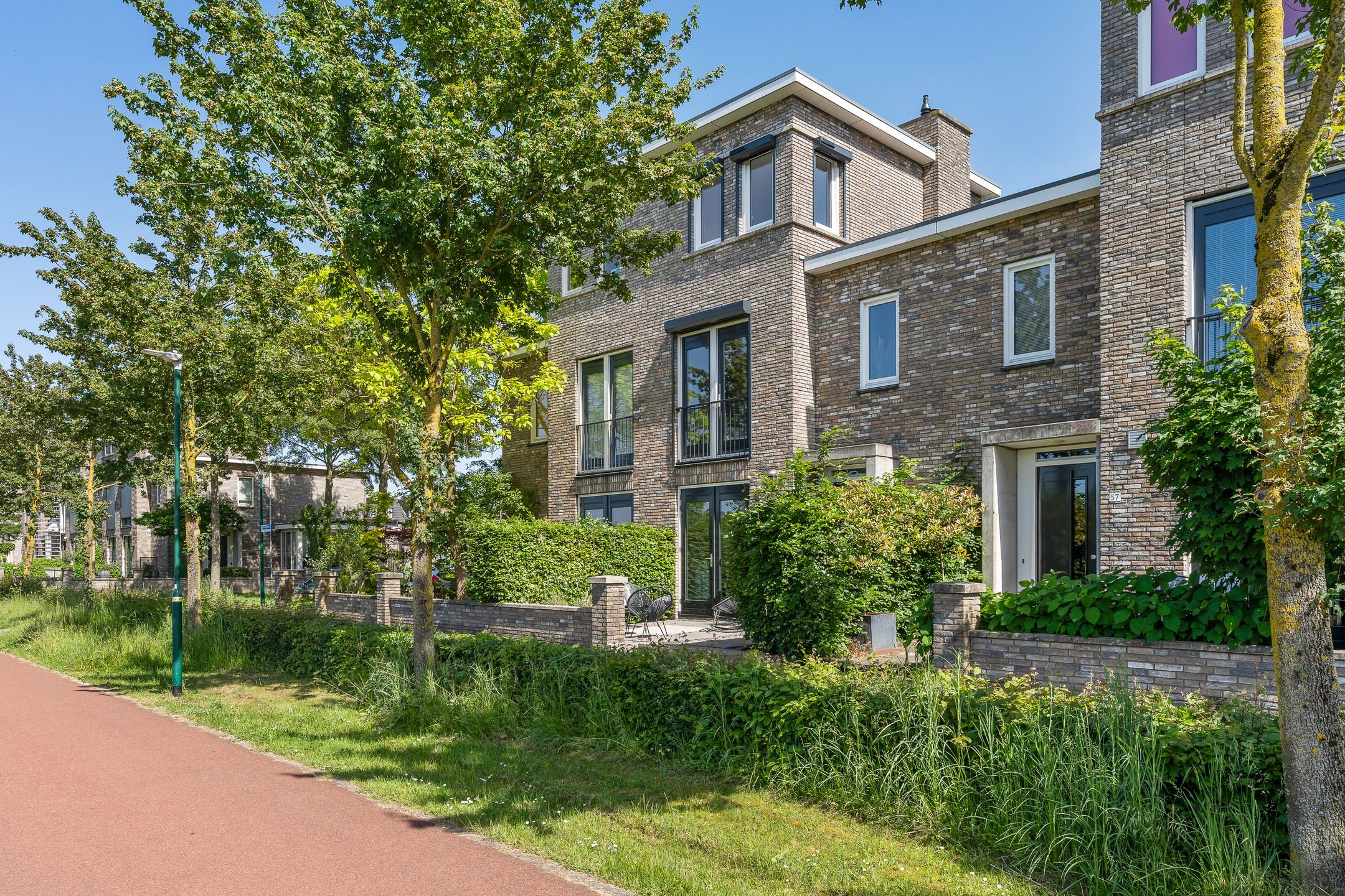 Foto van Draagmuur 55, Houten