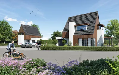 Foto van Vier Heultjes 84, Sprang-capelle bouwgrond