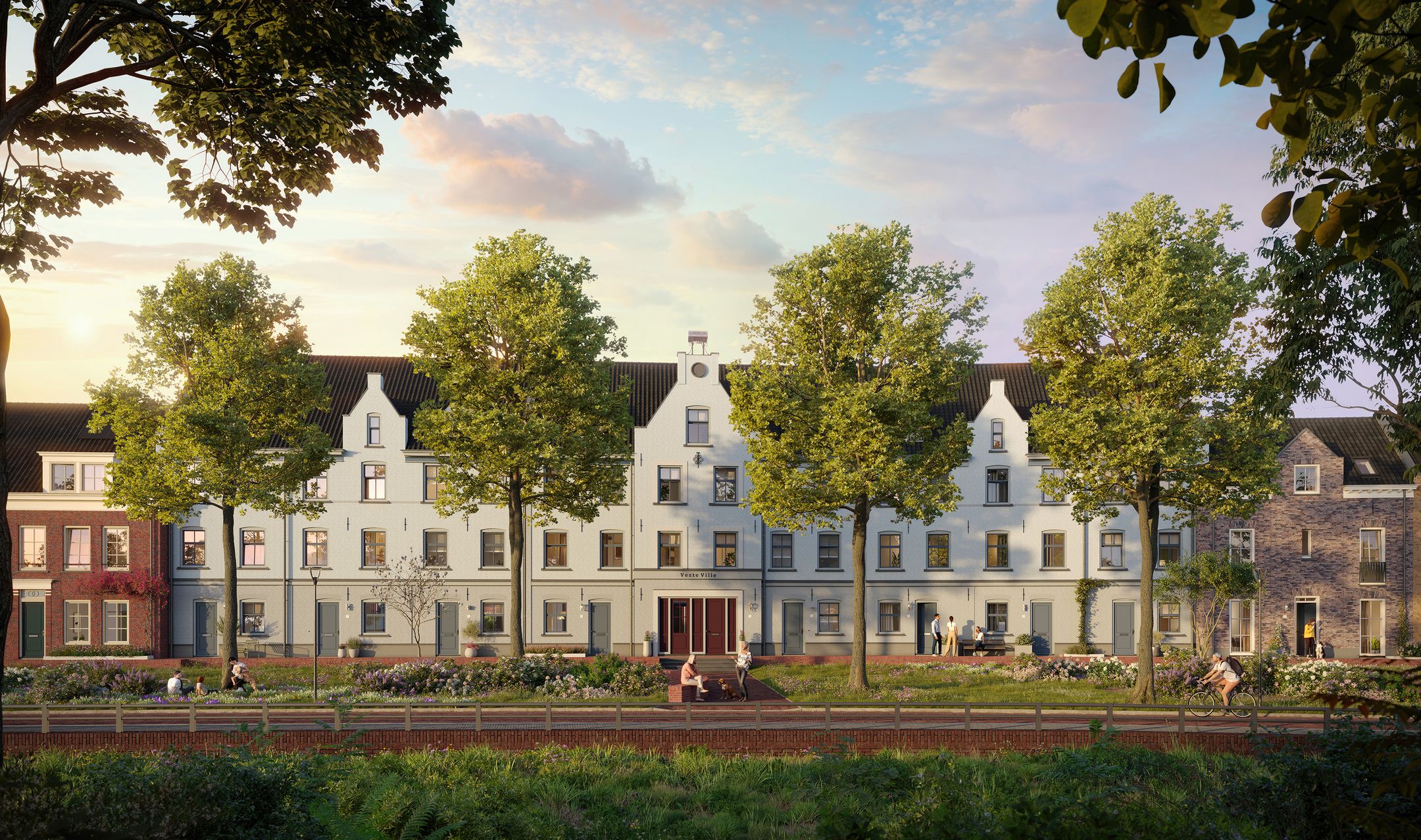 Foto van Laan door de Veste 182, Helmond