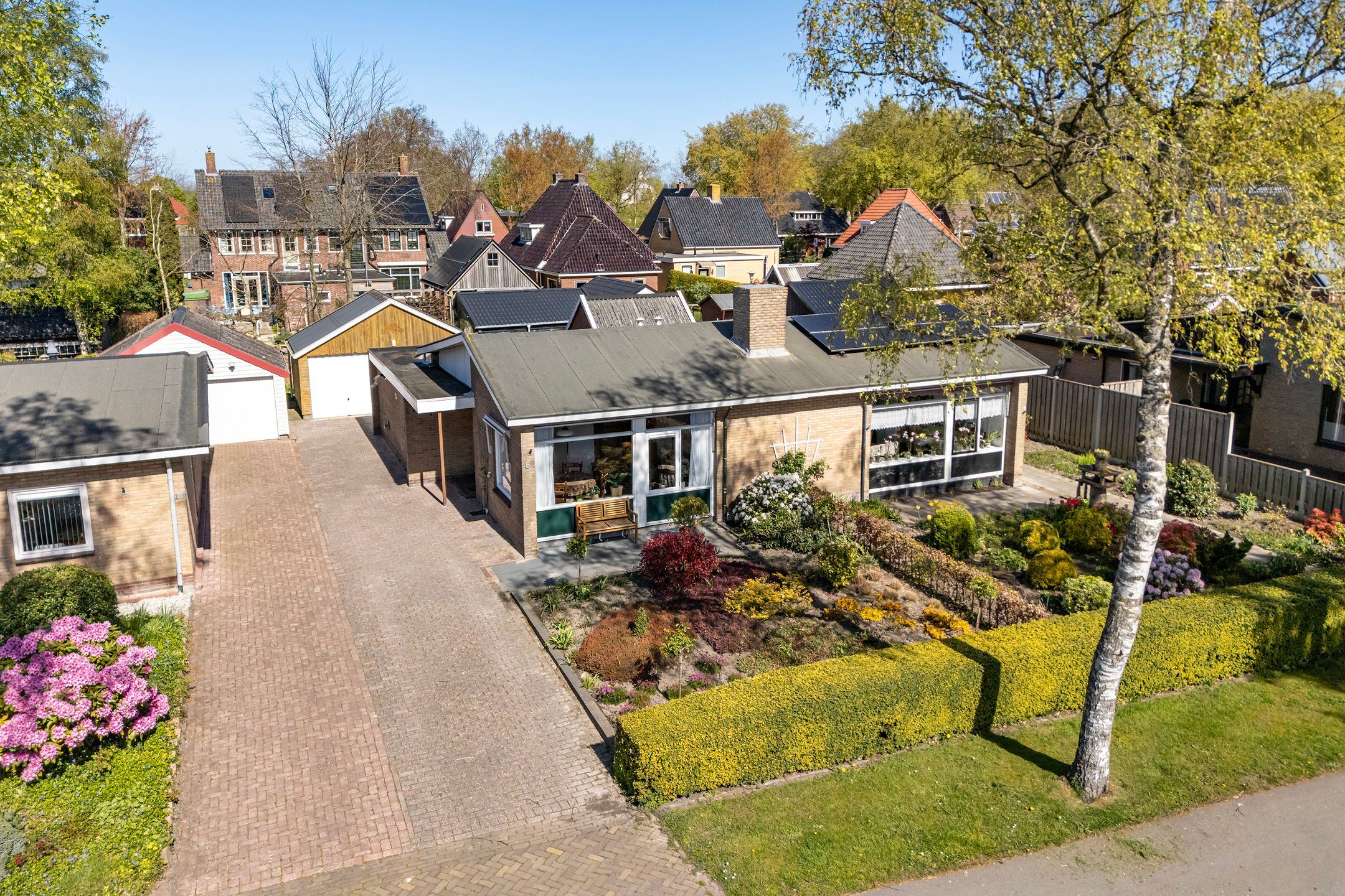 Foto van Berkenlaan 8, Buitenpost