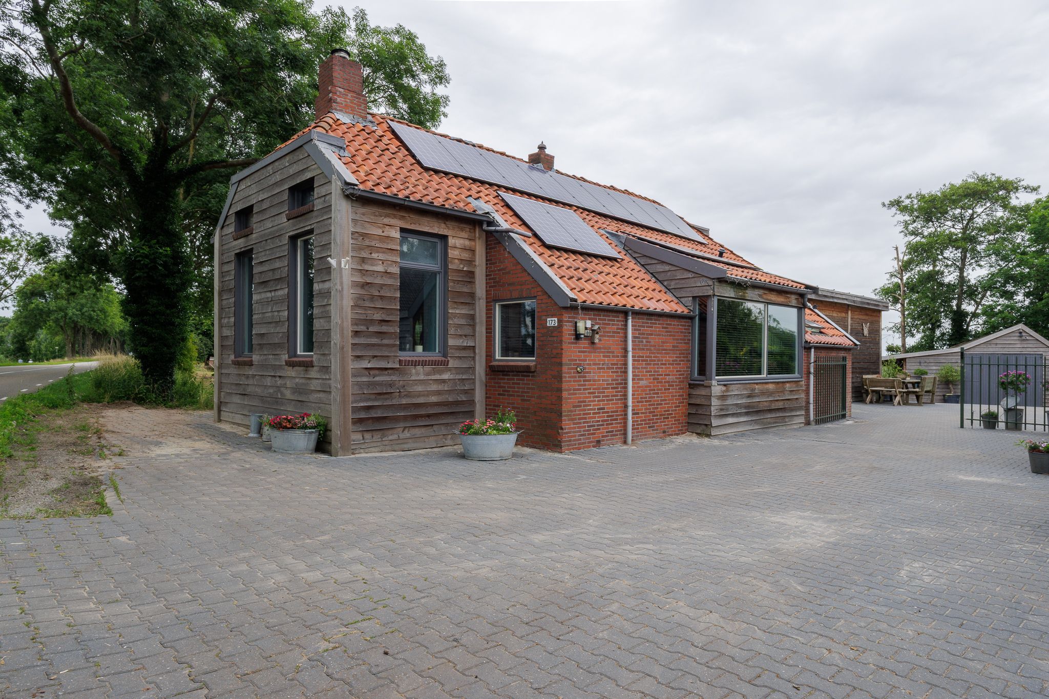 Foto van Hoofdweg 173, Harkstede (Gem. Groningen)